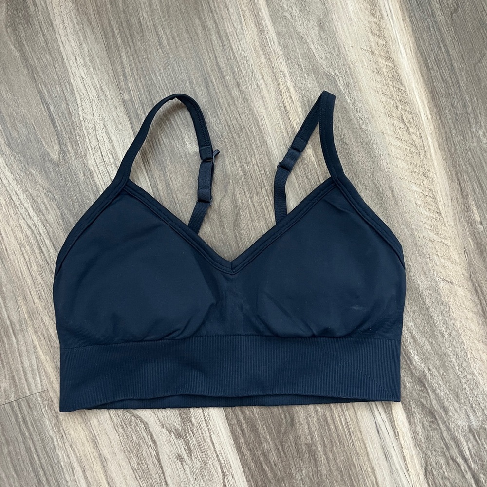 Lululemon Athletica Navy Sports Bra women’s size 6